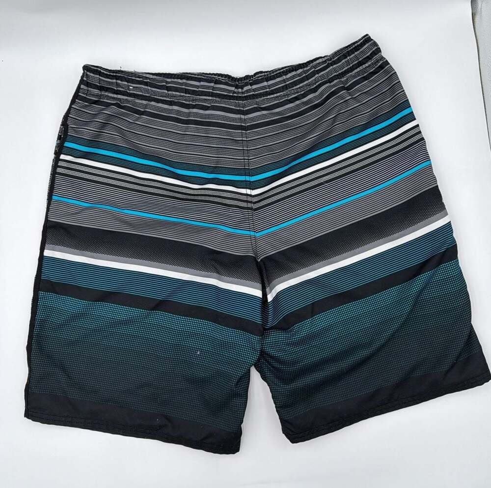 OP Ocean Pacific Men's Striped Board Shorts Size L (36-38) - Picture 5 of 5
